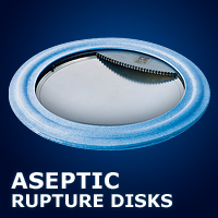 aseptic rupture disks