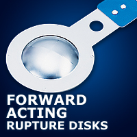 forward acting rupture disks