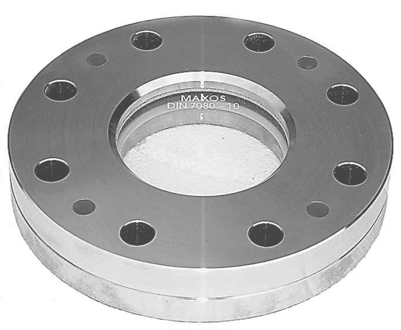 Model 121-A circular flange sight glass from the original datasheet