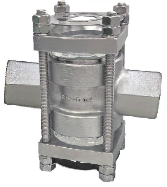 TB-DP sight flow indicator with its external protection fence from the manufacturer PDF