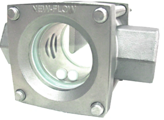 TB-C double-window flow indicator