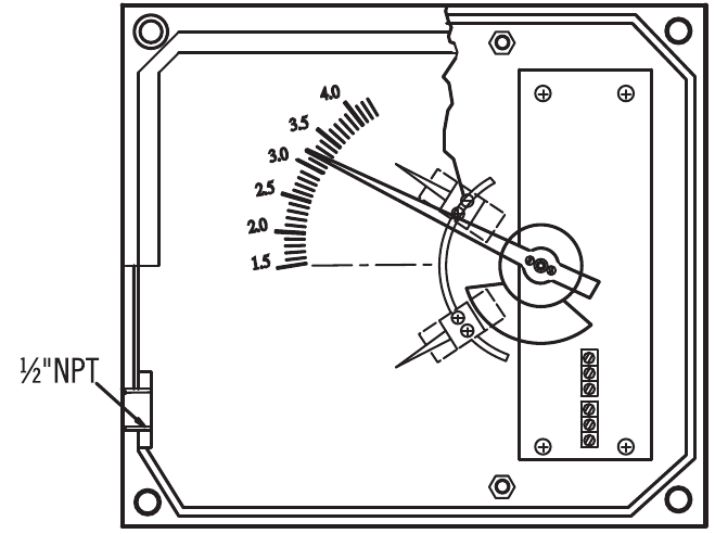 BF300 inductive switch and terminals