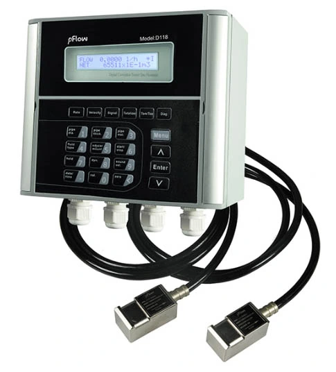 D118 ultrasonic flow meter