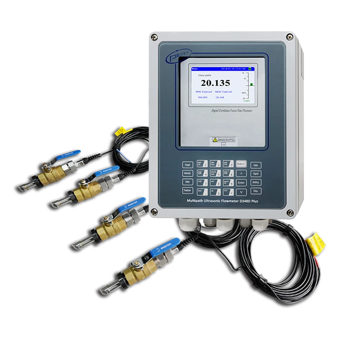 D348D ultrasonic flow meter