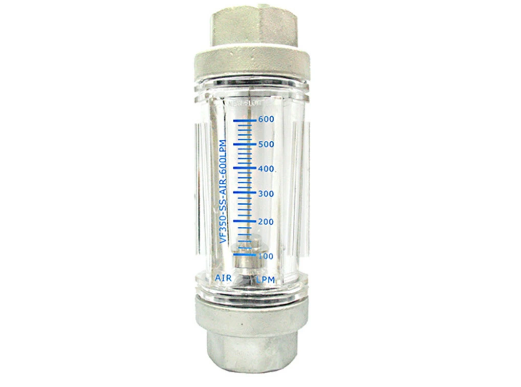VF350 flow meter — complete original product photograph