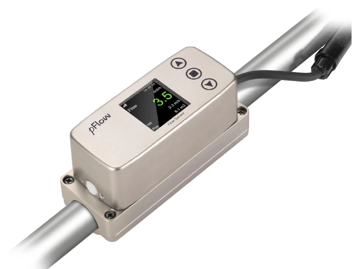 GF-S-CL installed on a small pipe, from the catalogue overview