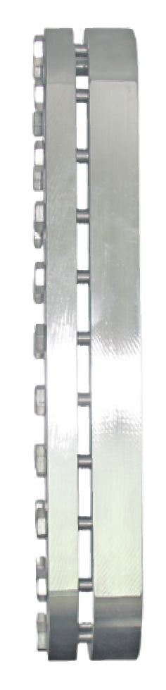 SV-Series side view showing the curved weld-in pad