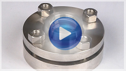 Model L Flange Sight Glass assembly instruction video